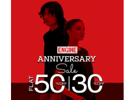 ENGINE Anniversary Sale! FLAT 50% & 30% OFF on selected itemsimage-1339